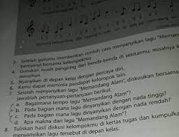 Dengan mengenal tanda tempo ini, maka sebuah lagu akan tampak indah didengarkan dan dinyanyikan. Tempo Lagu Memandang Alam Cara Golden