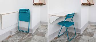 Desk idea that could fold up when it wasn't in use and i found this awesome little wall mounted desk idea and it looked pretty easy, so i decided to give it so glad i found this attractive easy project, what a space saver it is and also did i mention this diy wall mounted drop down desk is cheap to make! 16 Wall Mounted Desk Ideas That Are Great For Small Spaces