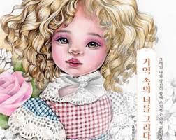 New : Draw You in My Mind Korean Coloring Book