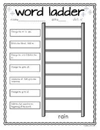 Word Ladders Vowel Digraph Mix 2nd And 3rd Grade Word Ladders Vowel Team Words Vowel Digraphs