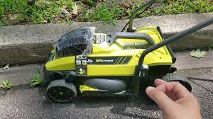 This lawn mower has a brushless motor that promises powerful performance and incredible durability. Ryobi 18v 13 Lawn Mower Review Youtube