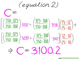 Often some relationship is measured experimentally or. How To Do A Double Linear Interpolation With Pictures Wikihow