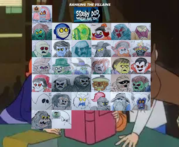 Ranking the Villains: Scooby-Doo, Where Are You! by CyberEman2099 on  DeviantArt