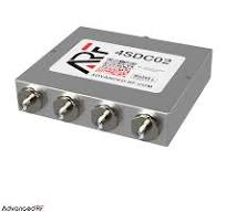 4-WAY SPLITTER/COMBINER, DC BLOCK, SMA, 4SDC01