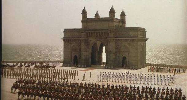 Bombay Photo Images[ Mumbai]: Bombay (Mumbai) Harbour Scene -views- before gate way of india was built and after[Vintage Photograph]