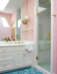 Colorful Bathroom For The Kids Design By Collins Interiors Bathroom Design Bathroom Styling Girls Bathroom