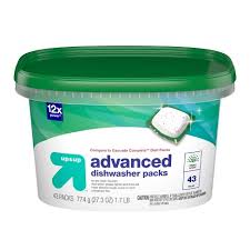 Which detergent cleans clothes best? Fresh Scent Advanced Dishwasher Detergent Packs 43ct Up Up Target