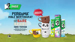 Stain on the mug is easy to be washed off. Darlie Malaysia Percuma Kole Kertingkat We Bare Bears Youtube
