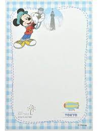各都道府県ごとのかわいいディズニーキャラデザイン 郵便局限定 ディズニーご当地レターセット mezzomikiのディズニーブログ ディズニー ポストカード かわいい