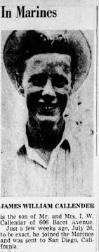 James William Callender (1924-2006)