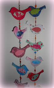 This Bird Garland Of Paper Is Made With Templates From Pinterest And A Little Bit Imagination Made By Marian Scrapbook Paper Crafts Paper Birds Church Crafts