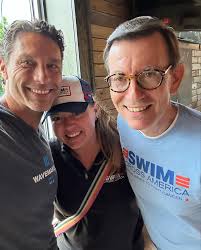 I'm so appreciate to our the volunteer leadership for our Detroit charity  swim. In five years, $500K raised for the University of Michigan Rogel  Cancer Center. Dr. Fearon shared that the grants