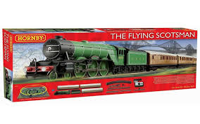 Hornby Flying Scotsman Ho Passenger Train Set New Run Dcc Ready Train Flying Scotsman Model Trains