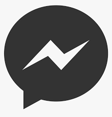 black facebook messenger logo messenger icon black png transparent png transparent png image pngitem messenger icon black png transparent