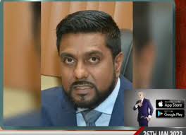 Attorney Gerald Ramdeen congratulates the PNM...