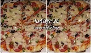 tavada pizza tarifi yemek gida pizza