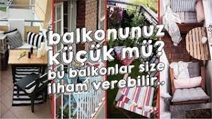 Balkonu yenilemek ve dar alanda işlevsellik katmak isterseniz. Kucuk Balkon Dekorasyonu Icin Oneriler Youtube
