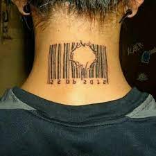 Broken Barcode Tattoo Barcode Tattoo Back Tattoo Quotes Back Tattoo