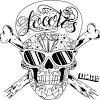 Gangster coloring pages skull thigh tattoos thigh garter tattoo skull rose tattoos female gangster cartoon coloring pages gangsters coloring pages for adults. 1