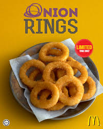 Onion Rings Mcdonalds Food Gastronomy Food And Drink