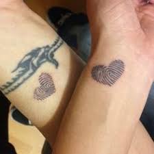 Mi Amor Mas Pair Tattoos Thumbprint Tattoo Matching Tattoos