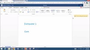 The techniques in this article aren't. Itcts 036 Office 365 Co Authoring With Word Online Youtube