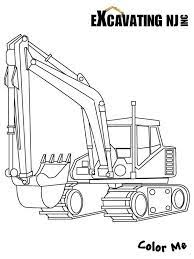 Push pack to pdf button and download pdf coloring book for free. Excavator Coloring Page Truck Coloring Pages Coloring Pages Coloring Pages Inspirational