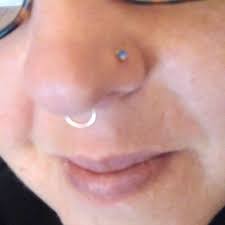 14K, 18K, 24K, Solid White Gold, Rose Gold or Yellow Gold Nose Ring Screw  Stud Bone or L Bend. 2mm, 3mm Bermuda Blue 22G 20G 18G