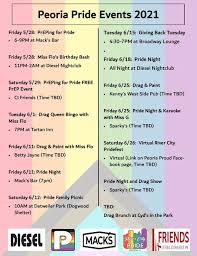 Here's everything you need to know. Smaller Events Will Replace Pride Festival In Peoria Ciproud Com