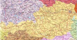 Identificarea bazei cartografice geo knowledge puzzle harta politica a. Austria Pe O HartÄƒ De Contur A Lumii Harta DetaliatÄƒ A Austriei In RusÄƒ