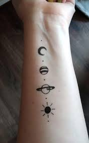 1 in / 2.5 cm this temporary tattoo is: Bol Com Ruimte Tattoo Space Nep Tattoo Plak Tattoo Festival Planets Ruimte Planeten