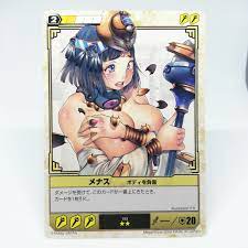 Menace No.193 Injured body Queen's Blade The Duel Trading Card  animation JAPAN | eBay
