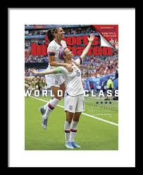 The united states was chosen as the host by fifa on july 4, 1988. Usa Vs Netherlands 2019 Fifa Womens World Cup Final Sports Illustrated Cover Framed Print By Sports Illustrated