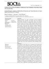 Plantas espermatofitas de semillas abiertas. Pdf Analisis Wacana Kritis Pendidikan Multikultural Dan Pendidikan Nilai Dalam Buku Teks Sejarah Sma
