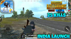 Pubg mobile lite is smaller in size and compatible with more devices with less ram, yet without compromising the amazing experience that attracted millions of fans around the world! Pubg Mobile Lite India Launch Android Gameplay 25 Kills Youtube