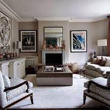 Elegant Grey And Taupe Living Room Living Room Decorating Homes And Gardens Housetohome Co Uk Taupe Living Room Mobile Home Living Home