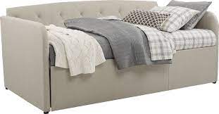 4.5 out of 5 stars. Lanie Beige Tufted Daybed Rooms To Go