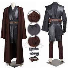 Anakin Skywalker Costume Star Wars Episode Iii Revenge Of The Sith Cosplay For Halloween In 2021 Star Wars Halloween Costumes Star Wars Couple Costume Anakin Skywalker