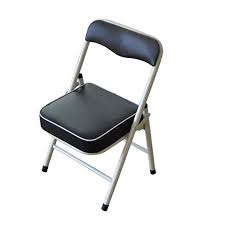 Folding Chairs Cjc Padded Breakfast Kitchen Stool Children Soft Seat Chair Capacity 264lbs Amazon De Kuche