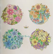 I've had the book almost a year and haven't worked in it very much yet. World Of Flowers Coloring Book Finished Pages
