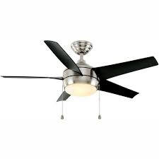 We offer a huge selection of ceiling fans, including indoor ceiling fans, outdoor ceiling fans, ceiling fans with lights, ceiling fans without lights and led the home depot offers pro referral ceiling fan installation and ceiling fan repair services if you're unsure about taking on the project by yourself. Home Decorators Collection Windward 44 In Led Brushed Nickel Ceiling Fan With Light Kit 51565 The Home Depot