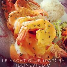 Le Yacht Club Vu Par Philippe Tirolien De Delicieuses Queues De Crevettes Delicieux Photo De Plats Plat