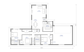H shaped house plans nz. Cape Reinga 3 Bedroom L Shaped House Plan Latitude Homes