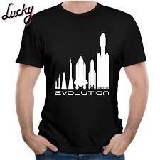 Space X T Shirt Elon Musk T Shirt Casual Tesla Tees Fashion Nice Short Sleeved Top Design Popular