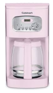 Amazon Com Cuisinart Dcc 1100pk 12 Cup Programmable Coffeemaker Pink Drip Coffeemakers Home K Pink Kitchen Appliances Cuisinart Coffee Maker Pink Kitchen