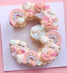 Wish Upon A Cupcake Carly On Instagram N A I L E D I T Happy 3rd Birthday To Naileditbe In 2020 Number Birthday Cakes 3rd Birthday Cakes Barbie Birthday Cake