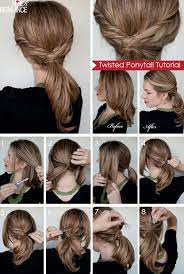 Twisted Ponytail Twist Ponytail Hair Styles Long Hair Styles