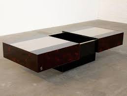 Buy products such as topeakmart modern coffee table lift top table for living room with hidden compartment and storage, brown at walmart and save. Vintage Sliding Coffee Table With Liquor Storage By Mahey Maville For Sale At Pamono