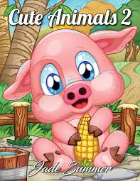 From the beach to desert, from the circus to the sea, from jungle to zoo, from india to mexico, from american rainforest to european lakes, from wildlife to dinosaurs, we have all different animals to color and even more. Amazon Com Cute Animals 2 A Coloring Book With Fun Easy And Relaxing Coloring Pages For Animal Lovers Cute Animal Coloring Books 9781086183535 Summer Jade Books