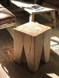 Mars Angled Stump Side Table Ash Wood Furniture Plans Stool Woodworking Plans Rustic Furniture